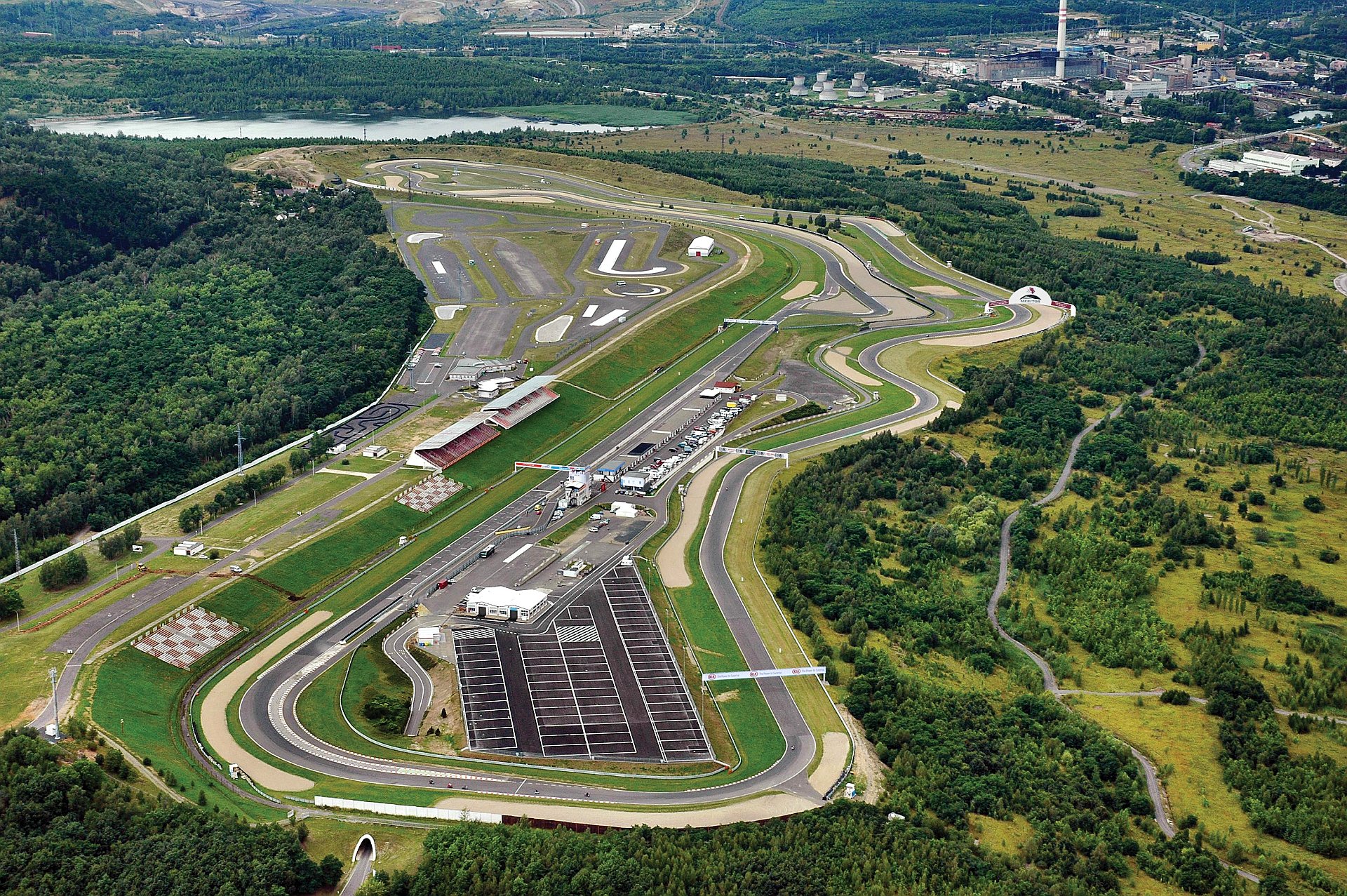 Autodrom Most - lecký pohled